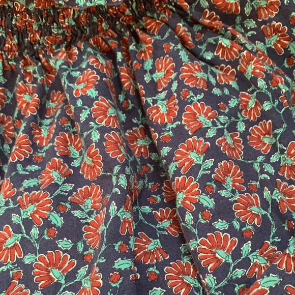 J Crew Factory Ruffle Neck Top - Picture 2 of 3